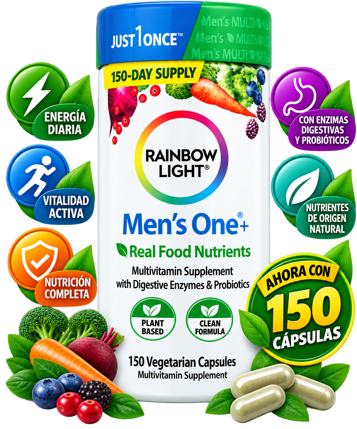 💙 MEN´S ONE x 150 Capsulas