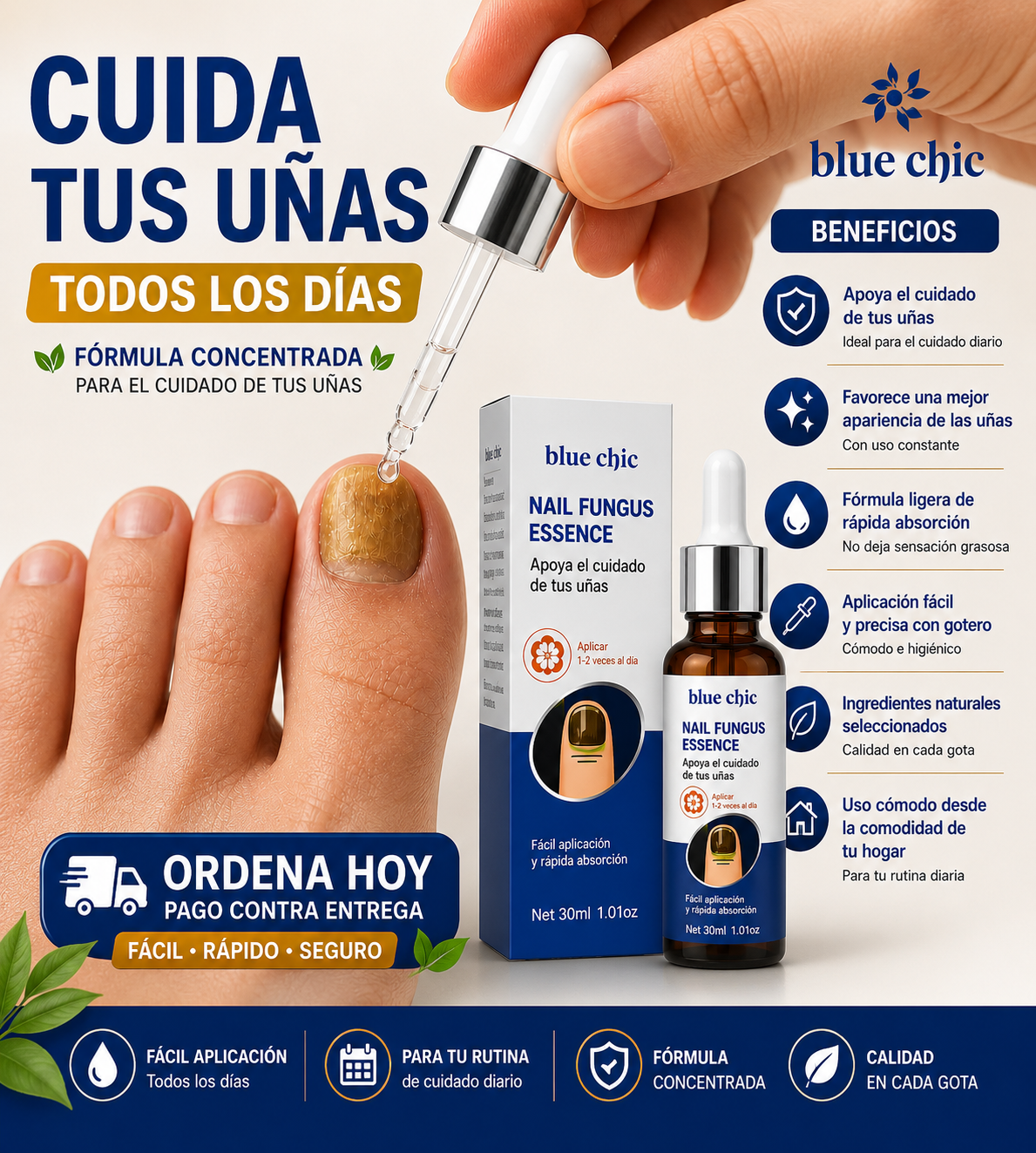 🤍 Nail Fungus Essence™ | Elimina los Hongos y Evita que Regresen