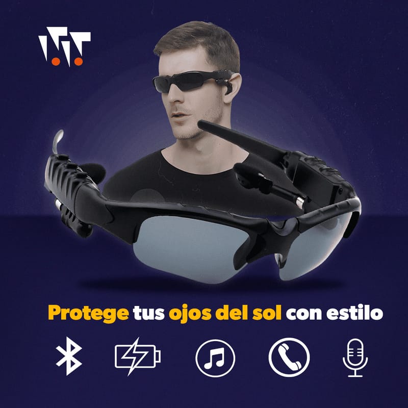 🎧👓 Lentes Inteligentes Bluetooth