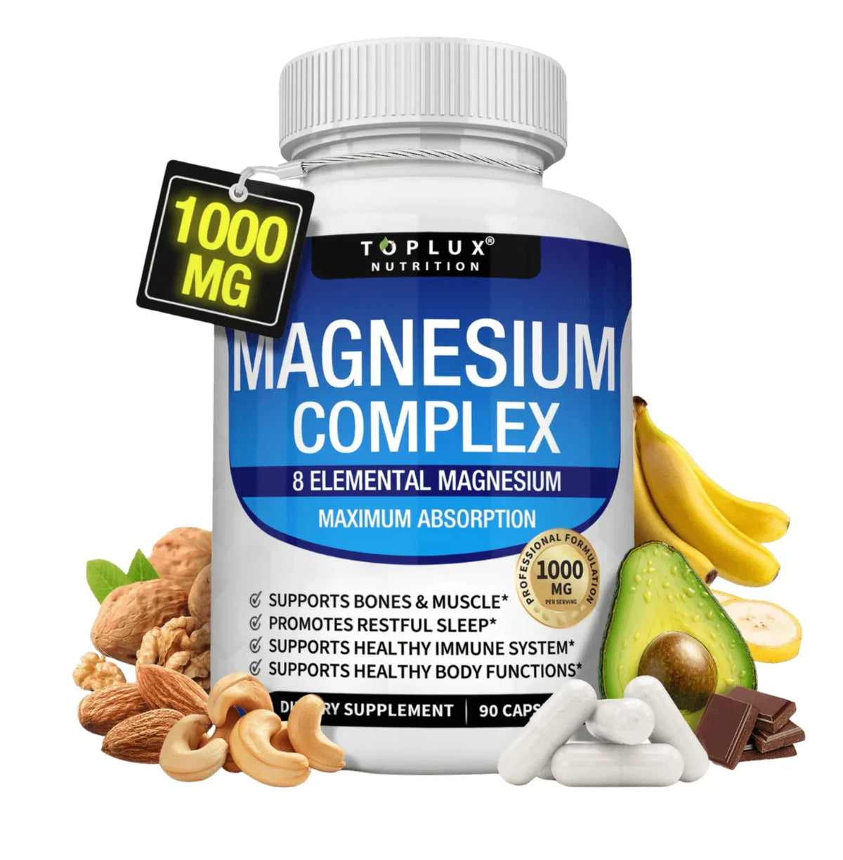 🛡️ Magnesio Complex®  8 en 1