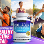 🦴 Colageno Peptides - 60 Capsulas | Piel Radiante, Cabello Fuerte y Articulaciones Saludables