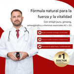 🔥 Shilajit PRO MAX - Poder y Rendimiento Masculino