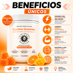 🍊 CREATINA GUMMIES™ –  Define Tus Curvas y Potencia Tu Rendimiento