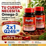 🔥MegaRed Omega-3® Gel Suave – Apoya tu corazón, mente y articulaciones+envio gratis