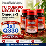 🔥MegaRed Omega-3® Gel Suave – Apoya tu corazón, mente y articulaciones+envio gratis
