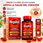 🔥MegaRed Omega-3® Gel Suave – Apoya tu corazón, mente y articulaciones+envio gratis