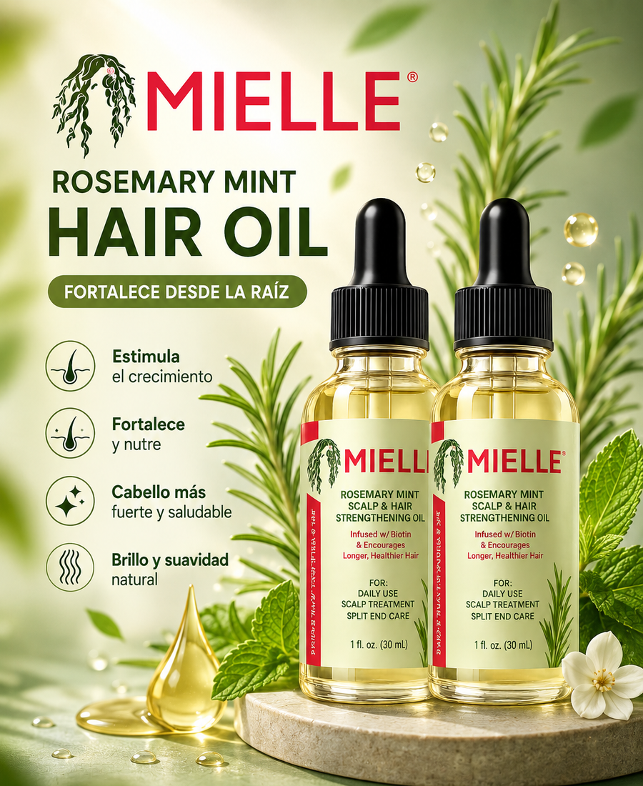 🌿 Mielle Rosemary Mint Scalp & Hair Strengthening Oil