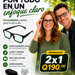 👓 LENTES ONE POWER™ - Visión Clara de Cerca y de Lejos | PROMOCIÓN 2x1 A Q190🎁