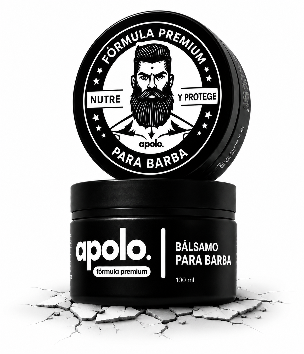 💈 Apolo Ultra Potente™ | Bálsamo Estimulante para Barba 100 ml