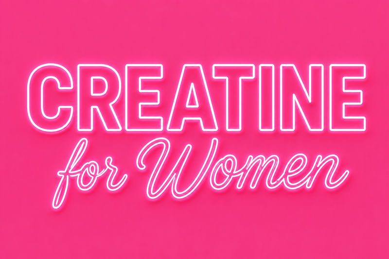 🌸 CREATINA FOR WOMEN™ | Ideal para tu Rutina de Entrenamiento