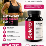 🛡️SELERB NAD+ para mujeres | Suplemento Premium para Mujeres – 60 Cápsulas