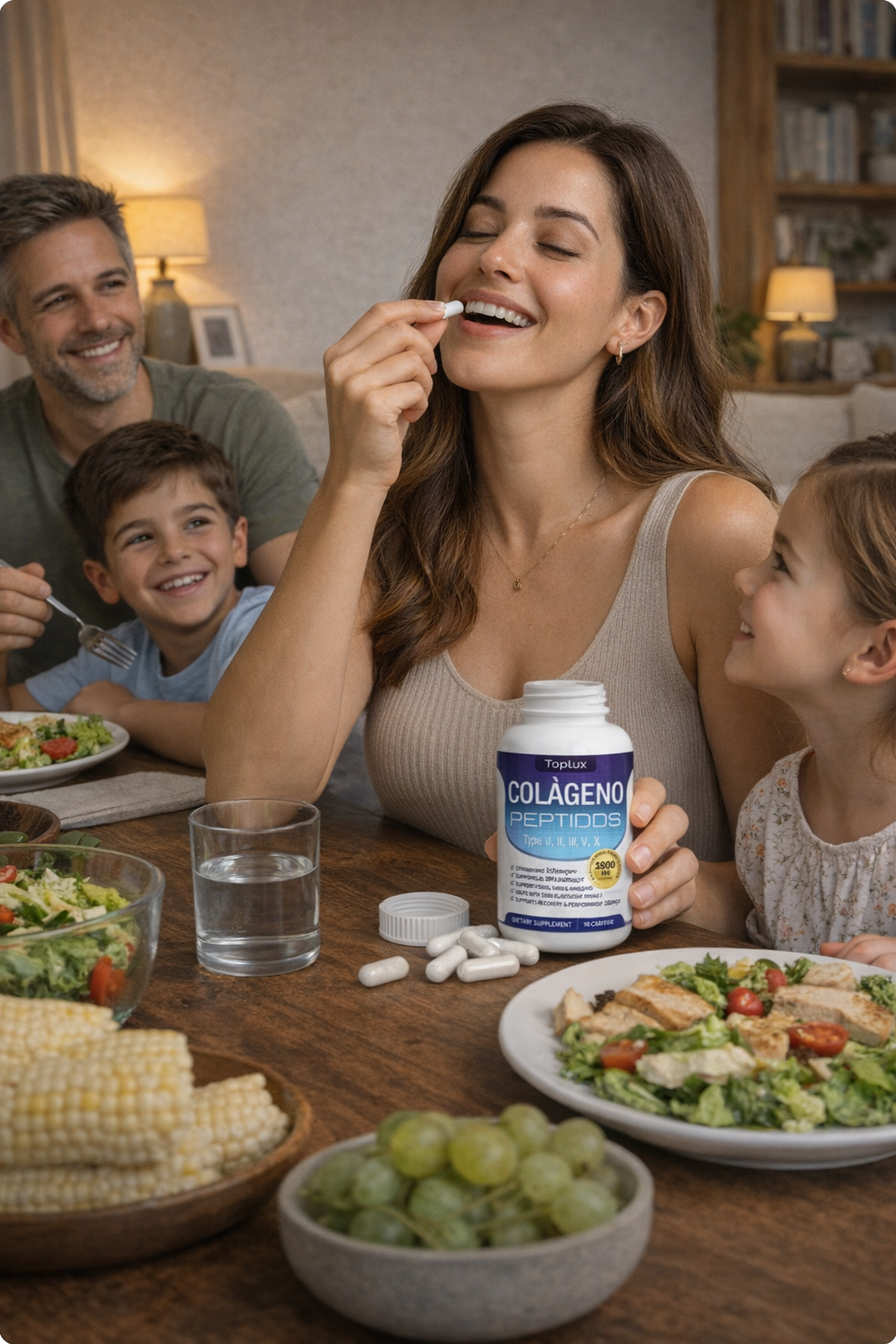 🦴 Colageno Peptides - 60 Capsulas