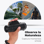 🌙🔭 Telescopio Profesional de Alta Potencia con Visión Nocturna y Zoom HD