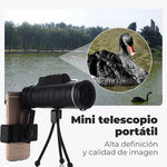 🌙🔭 Telescopio Profesional de Alta Potencia con Visión Nocturna y Zoom HD